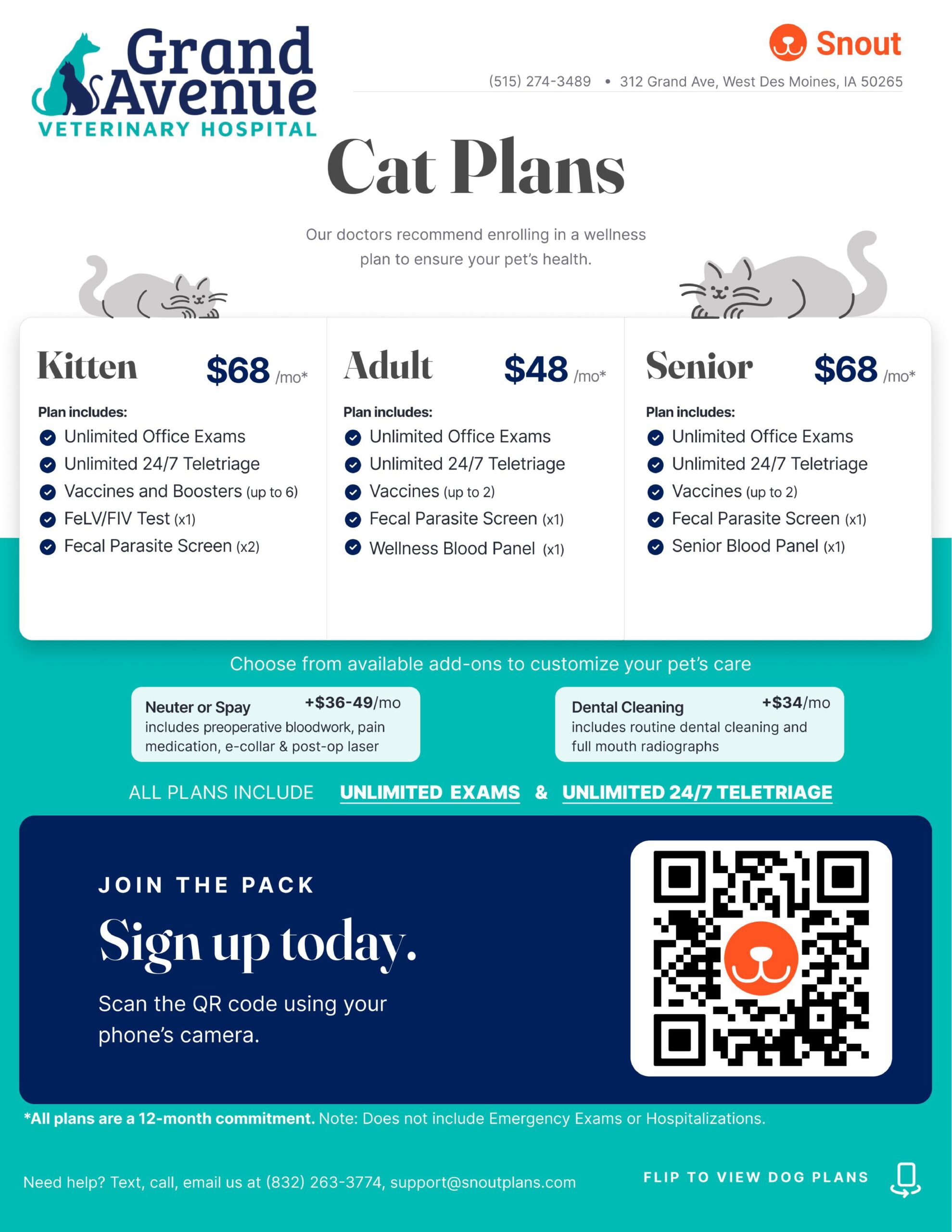 Grand Avenue-Cat Plans